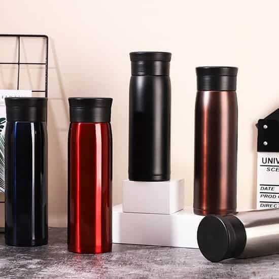 Stainless Steel Insulated Drinking Water Bottle With Filter For Travel